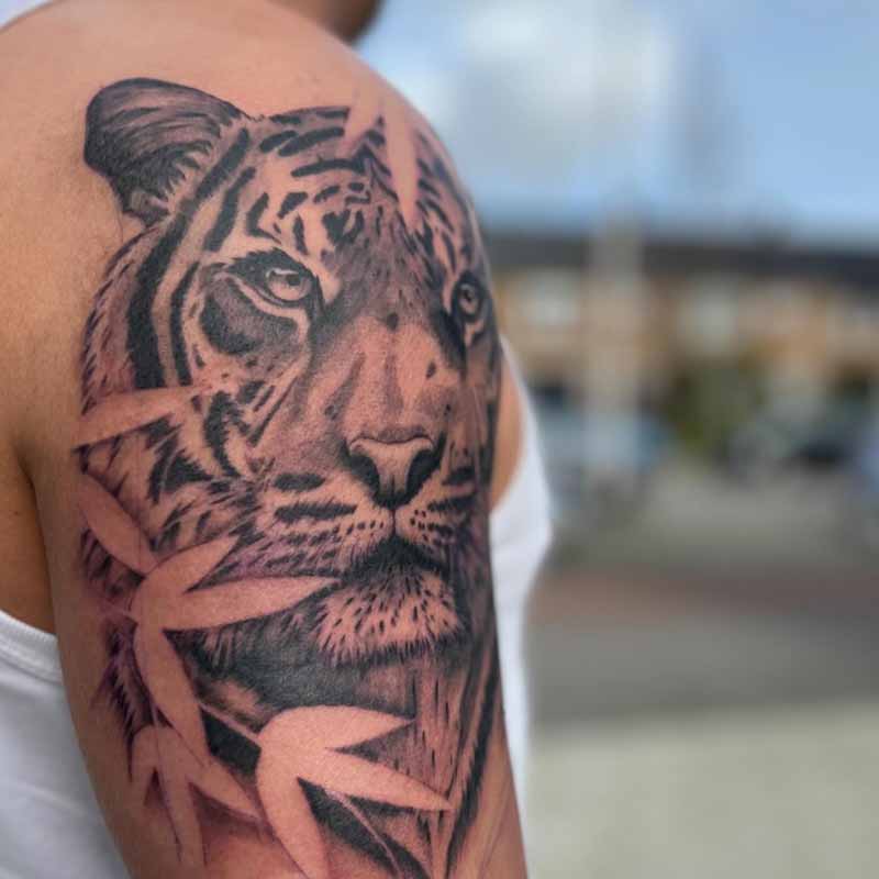 Tijger tattoo